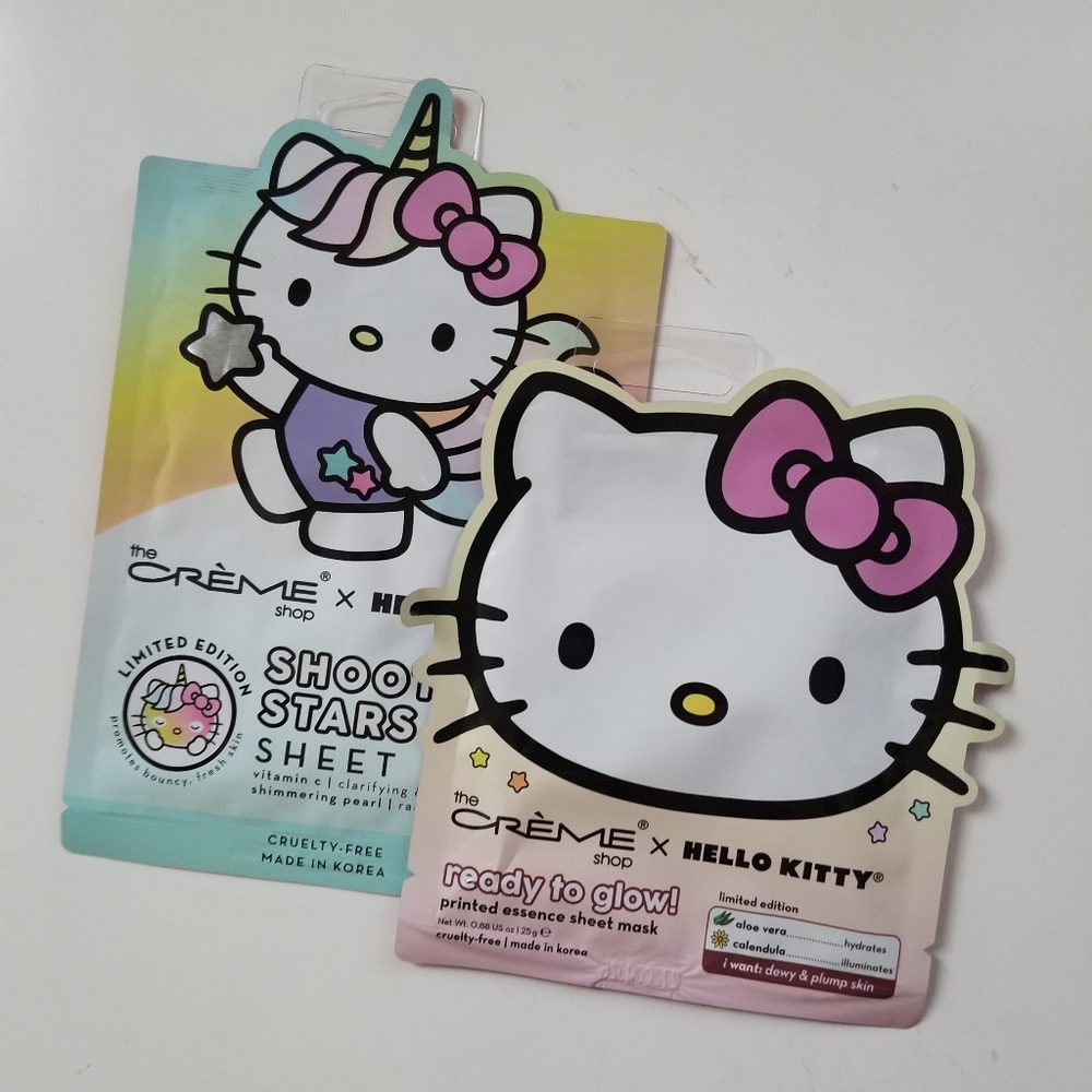 The Crème Shop x Hello Kitty Sheet Mask Set